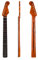 BTSEURY E-Gitarrenhals Ersatz Gitarrenhals DIY Teile Ersatz 22 Rosenholz Griffbrett Bindung TL Tele Back Center Line