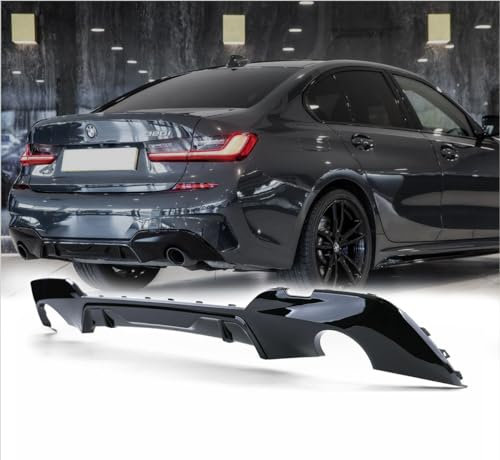 3er G20-21 M-Performance Glänzender schwarzer Diffusor für 320,330i/d Auspuff (G20 - G21) (2019-)