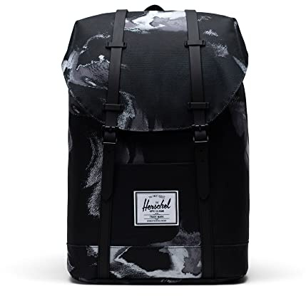 HERSCHEL 10066-05731 RETREAT BACKPACK Unisex DYE WASH BLACK