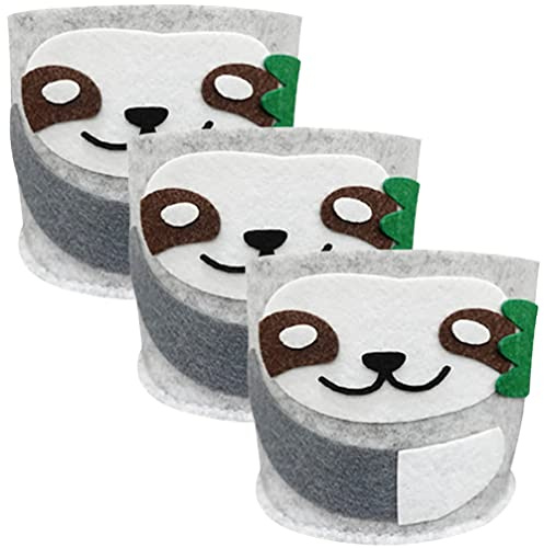 YARNOW 3pcs Flower Planter Cover Multi-purpose Potted Plant Container for Indoor Gardening