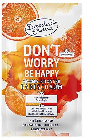 Dresdner Essenz Badeschaum Don´t worry, be happy 80 g Badezusatz vegan