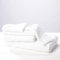 LIVING DREAMS Premium-Handtücher Luxus FROTTEE Handtuch 50 x 100 cm weiß