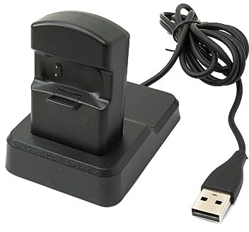 System-S USB 2.0 Kabel 120 cm Ladestation für Fitbit Inspire & Inspire Hr Smartwatch