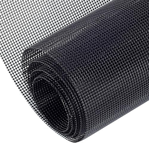 AggAuto Edelstahl Auto Grill Mesh Bildschirm, 120×40cm 304 PVC beschichtet Edelstahl Drahtgeflecht Bildschirm Stahl Gewebte Drahtgeflecht für Auto Grill Vent, Schränke Mesh
