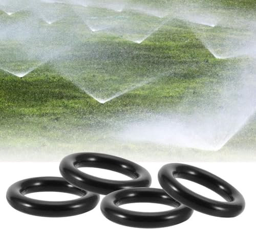 Gavigain 50 PCS Outdoor Gartenschlauch PVC Dichtung, 50Pcs schwarz O-Ringe Scheibe Dichtung Combo Pack, Dichtungsringe für Gartenschlauch Armaturen