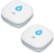 Summit Digital 2er Set GS153 Wassermelder mit Batterie 60x60x24,2 mm | Wassersensor mit 85dB Alarm | Wasseralarm Melder für Keller, Küche & Bad | batteriebetrieben, bis zu 10 Jahre Laufzeit