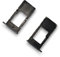 jbTec SD-Card-Tray kompatibel mit Samsung Galaxy Tab A7 Lite WiFi - Kartenhalter Slot Schlitten Rahmen, Farbe:Schwarz (Gray)