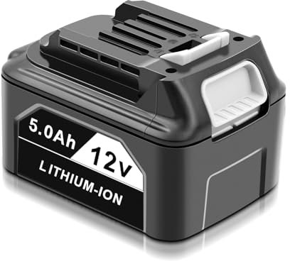 ADVNOVO 5.0Ah 10.8V 12V BL1040B Ersatzakku für Makkita BL1041B BL1021B BL1016 BL1015 BL1040 Kompatibel mit Makkita CXT Akku Werkzeuge DF331DZ HS301DZ HR166DZ JV102DZ