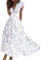 Generic Robe Boheme Courtes Imprimé Robe Vert d'eau Robe Legere Fluide Ete Robe Portefeuille Robe Femme Soiree Robes Femme Elegant Automne Mariage Cocktail Robe Champetre Violet Clair 2XL