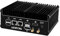 AIOPCWA Industrie PC, Mini PC lüfterlos mit N100, 2 × 2.5GbE i226V LAN Ports, 2 × COM RS232, WiFi/BT, Fanless Mini Desktop Computer, 8GB RAM 128GB NVMe SSD, Windows 11 Pro