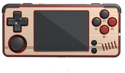 Portatile Console di Gioco Portatile per Miyoo A30,Macchina da Gioco 2,8 Pollici IPS Sistema Classico Retro Video Games Consoles Supporta 10000+ Giochi Classici e Senza fili Rete Console (red)