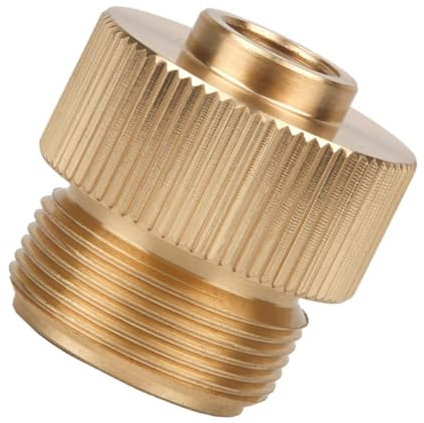 WESIEVYA Gas Tank Adapter Gas Connector Adapter Propane Refill Adapter Mr Buddy Heater Propane Small Tank Valve Gas Adapter Stove Refill Adapter Propane Adapter Propane Gas Bottle 58 Copper