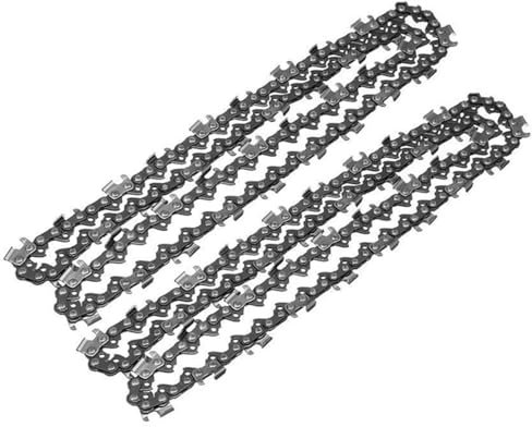 JMORCO Sägeketten 2 stücke 18/20 Zoll Metall Kettensäge Kette 72/76 Antrieb Elektrische Säge Zubehör Ersatz Kettensäge Kette Holz Schneiden Teile(2pcs 18 Inch 72drive)