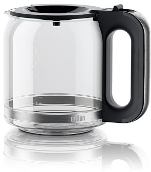 Braun Repuesto de jarra de vidrio de 14 tazas, color negro