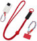 2 Peizas Cuerda Para Movil Universales, Cadena con Hebilla Cuerda para Movil, Colgante Movil, Colgante Movil Cuello con Lengüetas de Sujeción, Compatible con Casi Todos Los Modelos de Teléfono (J)