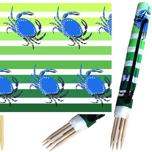 Pullmer Brise-vue pour la plage, le jardin et le camping, protection contre le vent de la plage, clôture de plage (crabe)