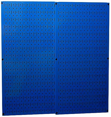 Wall Control 30-P-3232BU Stecktafel, Metall, Blau