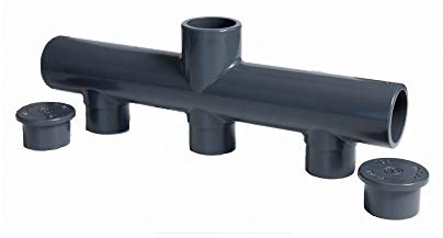 PISCINEO Collecteur PVC Pression diam. 50