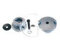 Soporte de cuchilla cortacésped compatible con diferentes modelos JUEGO COMPLETO