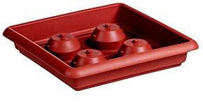 Sottofior. Quadra 45X45 Coccio