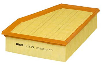 HENGST Luftfilter Type E1130L - Luftfilter-Einsatz für PKW - Luftfilter Auto, Auto Ersatzteile, Auto Luftfilter, Luftfiltration Automotive, Dieselmotor, Ottomotor