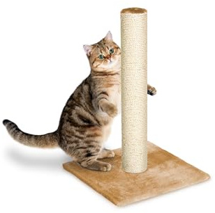 Karlie Lisa, Kratzbäume, Plüsch/Sisal, Beige, 38x38x59 cm