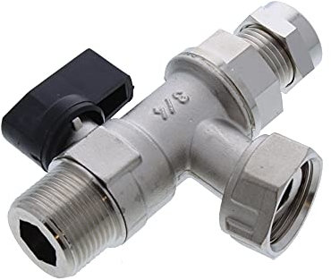 MAIN Combi 24 & 30 ECO & ECO Elite Boiler 22MM Return ISOLATIN TAP Valve 248225