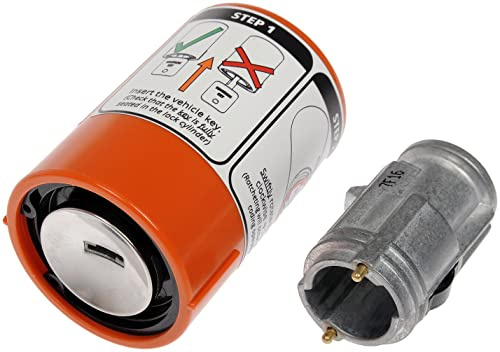 Dorman 924-784 Mechanical Key Relearn Ignition Lock Cylinder Compatible with Select Models (OE FIX)