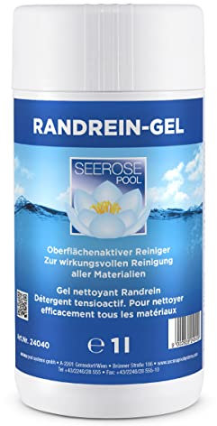 Seerose Randreiniger Gel 1l Reiniger Fett Kalk und Rußablagerungen
