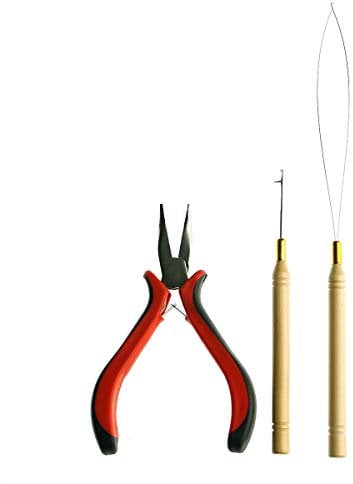 KOCONI Hair Extension Remover Pliers - Nano Rings Removal Tool with Micro Pulling Needle