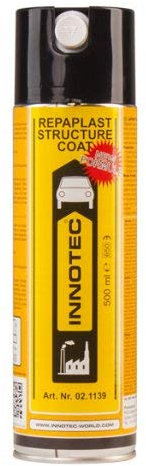 Innotec Repaplast Structure Coat NF Schwarz (0000) (Strukturspray) 500ml