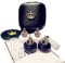 2 Pack- Fashion Contact Lens Case Crown Cute Portable Contact Lens Box Kit with Mirror (2 Pack - Crown)