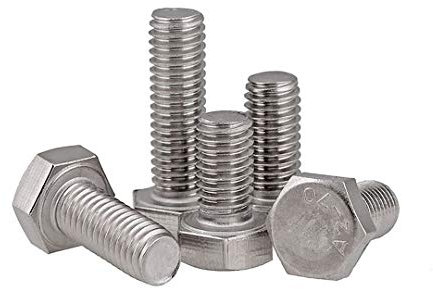 Dreneco M8×7mm Bulloni esagonali - Angolo Esterno Esagonale in Acciaio Inossidabile Esagonale Bulloneria, Bulloni Esagonali Meccanici