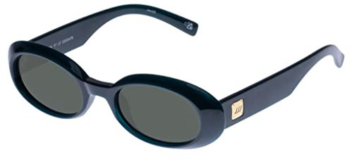 Le Specs WORK IT! EMERALD - Sonnenbrille für Damen Ovale Rahmenform mit hohem UV-Schutz LSP2202478