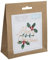 Trimits Mini Counted Cross Stitch Kits, 13 x 13cm (5 x 5in), Merry Christmas