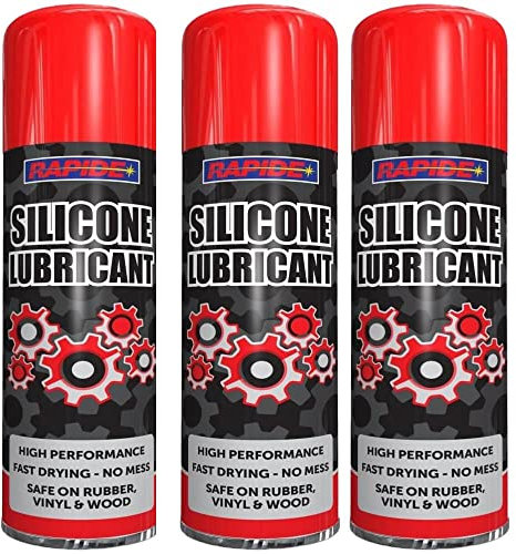300ML HIGH PERFORMANCE SILICONE LUBRICANT SPRAY ELIMINATES SQUEAKING STICKING (1)