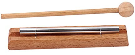 MILISTEN Kinderglockenspiel Holzglockenspiel Kindergebet Heillicht Einzelne Yogaröhren Meditation Achtsamkeit Orientalisch für Rahmenglockenspiel- Ton Spielzeuginstrument Percussion