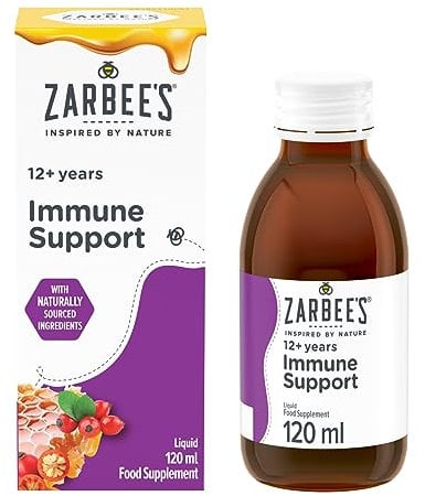 Zarbee's Adult Immune Support Liquid Multivitamin, 120ml