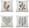 4er Set Kissenbezug 35x35 cm Kissenhülle Weiche Kurzer Plüsch Zierkissen bezug Sofakissen Feder Kissen Deko Wohnzimmer, Kissenbezüge mit Verstecktem Reißverschluss für Couch Schlafzimmer GrauD187