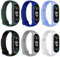 MARICATO 6 Pezzi Cinturino Compatibile con Xiaomi Mi Band 7/Xiaomi Mi Band 6/ Xiaomi Mi Band 5, Cinturino di Ricambio e Regolabile Sportivo, Lunghezza Regolabile, Confortevole e Traspirante