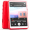 MECHEN Bluetooth 5.3 MP3 Player mit Touchscreen, 64GB MP3-Player mit Lautsprecher, HiFi-Ton, FM-Radio, Musik, Video, E-Book, Sprachrekorder, Inklusive Schutzhülle (Rot)