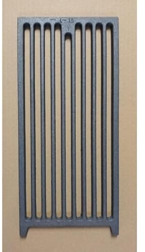 GRIGLIA GHISA FOCOLARE CUCINE A LEGNA LINCAR mod.145/148 cod 401.080-152x330mm