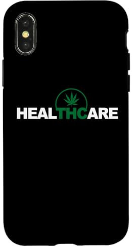 Hülle für iPhone X/XS THC Healthcare Cannabis Medical Marijuana THC