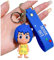 Xingbiyou Portachiavi Cartoon Inside Out, Ciondolo decorazione borsa,Portachiavi per Auto, Regalo per feste (F)