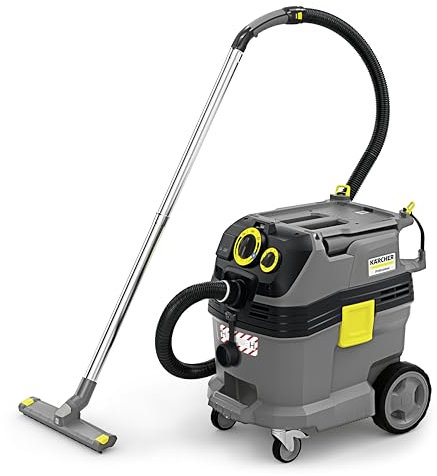 Kärcher aspiratore solidi-liquidi NT 30/1 Tact Te Basic M, 1380 W, contenitore: 30 l, tubo di aspirazione da 4 m, ugello pavimento bagnato/asciutto (300 mm), bocchetta fessure, presa elettroutensile