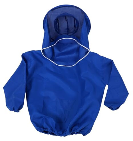 Imkeranzug aus Polyester in Blau mit Schleier für Imker