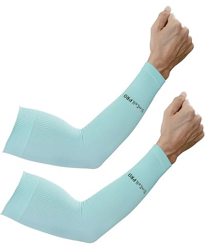 Slimcell Pro Mangas Deportivas Unisex Anti UV para Running, Ciclismo, Voleibol, Bicicleta y Baloncesto - Made in Italy