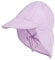 Durio Unisex Schirmmütze Kinder mit Nackenschutz Baby Sonnenhut UV SPF50+ mit Bindebänder Kleinkind Sommermütze Violett 2 Jahre-5 Jahre