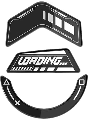 Smooth Tempered Glass Mouse Skate Mouse Foot Pad G502X Mouse Curved Edge Gaming Mouse Foot Pad High Performance