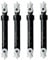 Ammortizzatore for lavatrice A78E-4PCS, sostituisce 8182703 AP3868181 1173231 8181646, PS989596, compatibile con Whirlpool